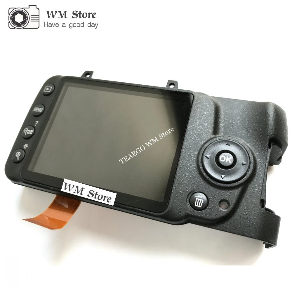 

Back Cover Back Case with LCD Button Flex For Nikon D3000 Camera Replacement Unit Repair Parts