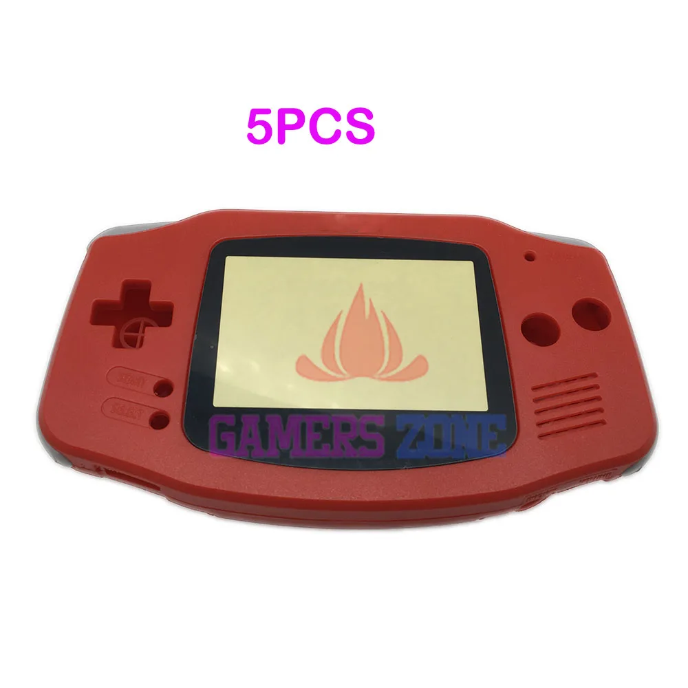 

5PCS Red Housing Shell Case Cover for Nintendo Gameboy Advance GBA