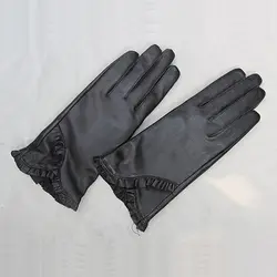 Хорошо Продаем Оригинальные женские кожаные перчатки Модные запястья зима осень сделано импортировано из Италии настоящие перчатки из