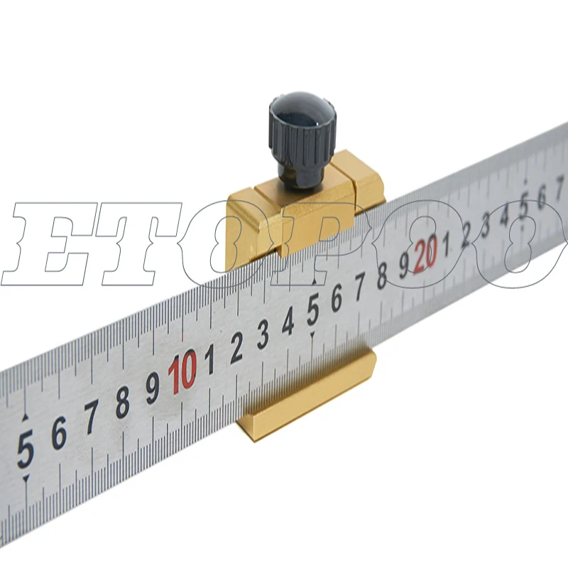 

Angle Scribe Aluminum Alloy 45 Degrees Angle Line Caliber Ruler Carpenter Locator Ruler Block Gauge Woodworking Tools