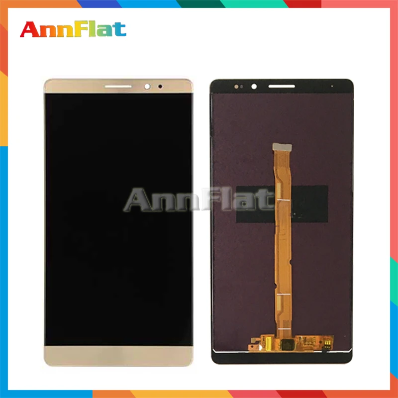 

DHL 10pcs/lot high quality 6.0'' For Huawei Mate 8 LCD Display Screen With Touch Screen Digitizer Assembly + Tracking Code