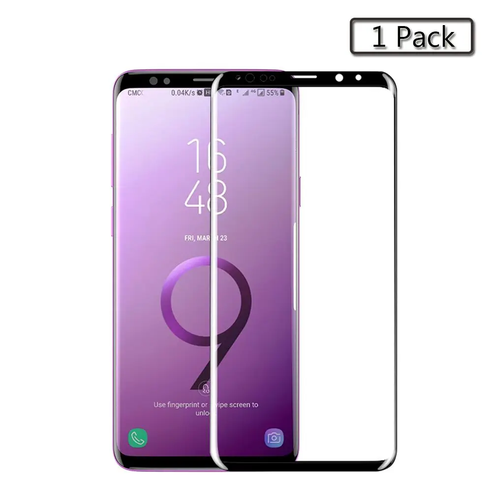 Floveme для Samsung S9 S8 Экран протектор 3D изогнутые Полный крышка Ultra Soft Плёнки для Samsung Galaxy S8 S9 плюс не закаленное Стекло Not защитное стекло на S9 S8 Plus - Цвет: 1PC