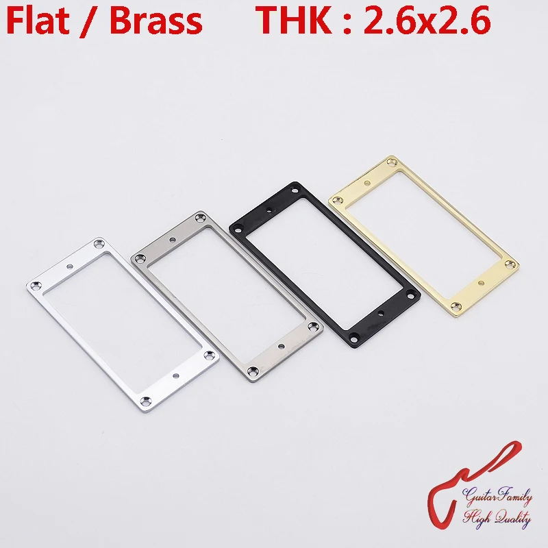 

1 Piece GuitarFamily Humbucker Pickup Mounting Ring ( Brass Material/Flat Bottom/2.6 Height ) MADE IN KOREA