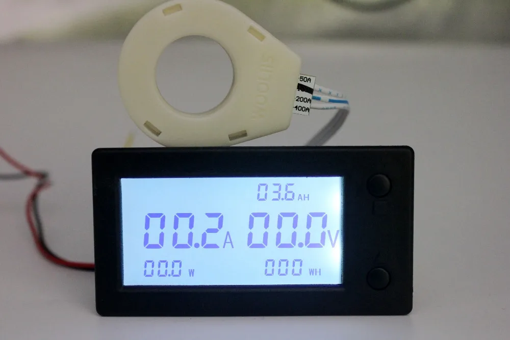 DC 300V digital Hall sensor Voltage meter Voltmeter Ammeter Battery