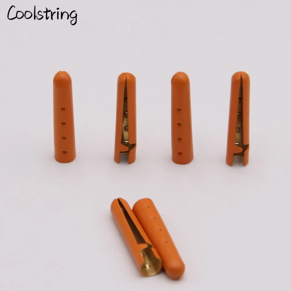 Coolstring 20Pcs/Lot 4x23mm Fluorescent Yellow Orange Painting Metal Tips For Shoelace Drawstring Clothing DIY Accessories Coolstring 20Pcs/Lot 4x23mm Fluorescent Yellow Orange Painting Metal Tips For Shoelace Drawstring Clothing DIY Accessories