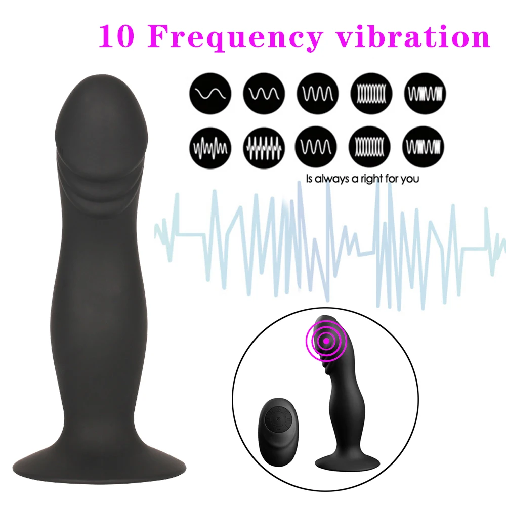 Wireless Remote Anal Dildo Vibrator Prostate Massager G-spot Stimulator 10 Speeds Charging Anal Penis Vibrator Sex Toys for Men 3 Wireless Remote Anal Dildo Vibrator Prostate Massager G-spot Stimulator 10 Speeds Charging Anal Penis Vibrator Sex Toys for Men 3