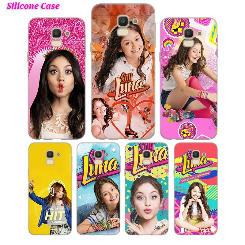 

Silicone Phone Case Cute Soy Luna for Samsung Galaxy j8 j7 j6 j5 j4 j3 Plus Prime 2018 2017 2016 Cover