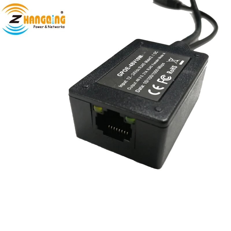 PoE Power over Ethernet 48 В преобразователь питания 12 или 24 до для любых устройств 802.3af