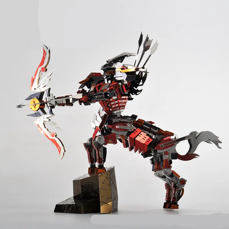 

Adult collection 3D Cool Metal puzzle DIY Assembled model Horse knight Roaring lion Flying eagle elf on the shelf children toys