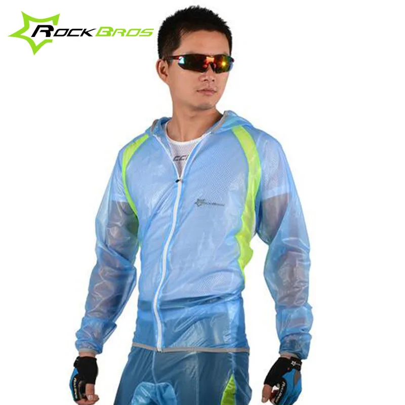 Rockbros Cycling Raincoat Unisex Rain Jackets Rain Pants Sets MTB Bike