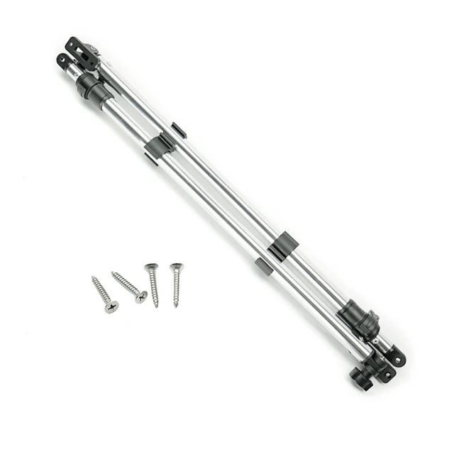 Adjustable from 26" to 42" Boat Bimini Top SUPPORT POLES Set of 2 Brace Kit,Aluminum Rear