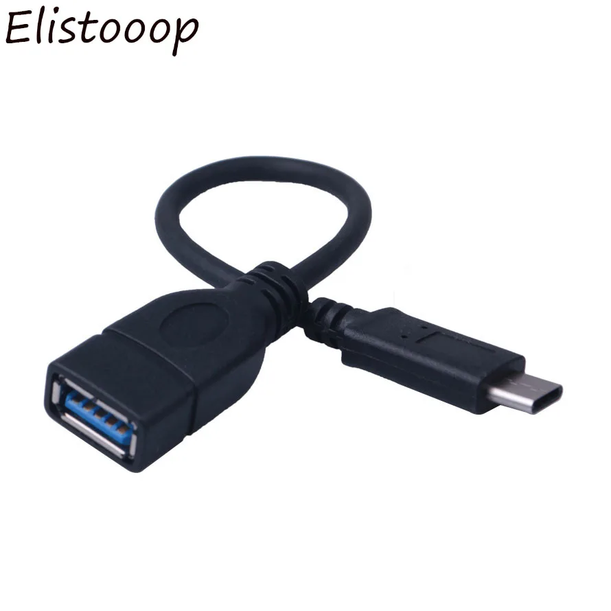 Elistooop USB 3.1 Тип c OTG кабель преобразователь 5 Гбит/с USB 3.0 до 3.1 Тип c адаптер Шнур для Huawei p20/P10, mi 6/5/4C, Samsung S9/s