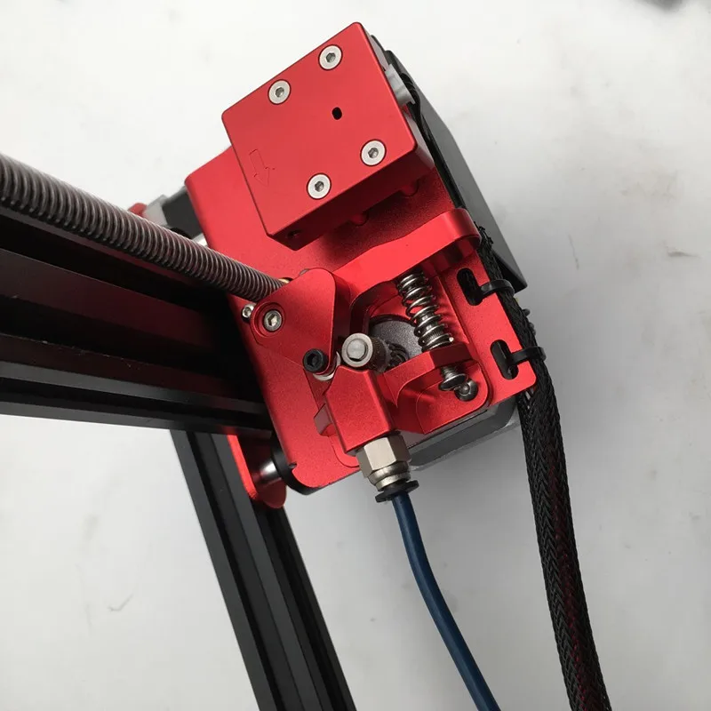 CR-10/CR-10S/Торнадо 3D принтеры обновления алюминий двойной шестерни экструдер upgrade kit Btech двойной привод экструдер