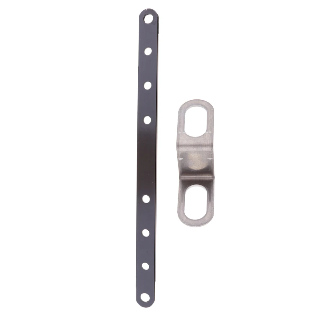 6 Hole + Z Exhaust Muffler Motorcycle Universal Hanger Mounting Bracket New