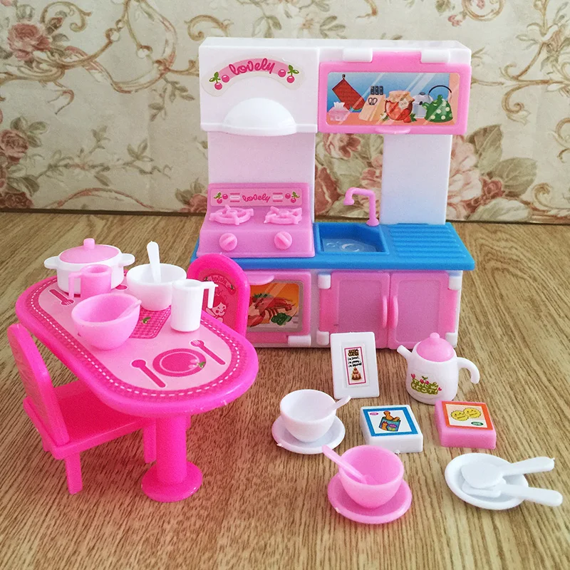 Buy Children Kids Baby Girl's Cute Lovely Mini Toy girl play toy kitchen set