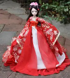 Новинка 2019 года один шт Принцесса Кукла косплэй Традиционный китайский древний красота дизайн Одежда Для Кукольный наряд