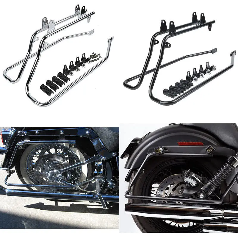 Сумка седло для мотоцикла Harley Heritage Softail Deluxe 1984 2013|Кожаные и седельные сумки| |
