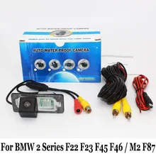 Автомобиля Камера Заднего Вида Для BMW 2 Серии F22 F23 F45/F46 GT/M2 F87/RCA AUX Проводной Или Беспроводной Ночного Видения Автопарк камера