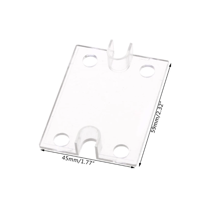 

3pcs Protective Cover Solid State Relay SSR Safety Plastic Cover Protective Case