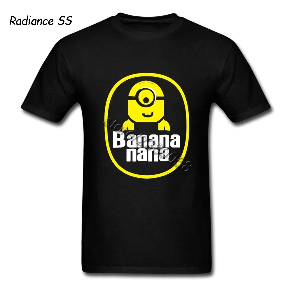 Men T Shirt Banana Minion Normal New Arrival Tees Short Sleeve Men T ...