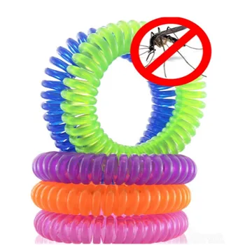 

10pcs Mosquito Repellent Bracelets Multicolor Pest Control Bracelets 240Hours Insect Protection Outdoor Indoor Adults Kids