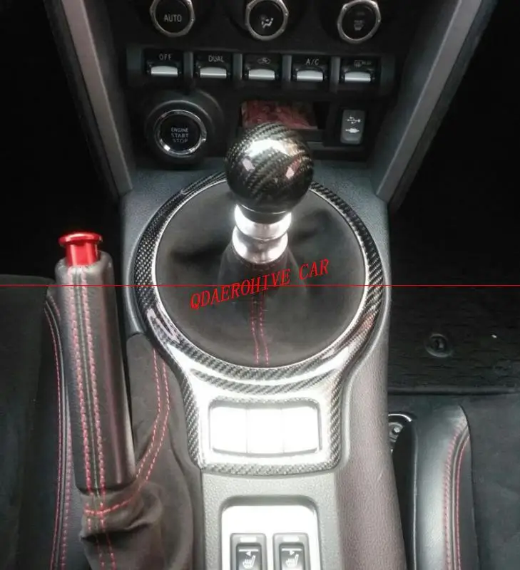 QDAEROHIVE углеродное волокно+ ручка переключения передач из алюминиевого сплава для Subaru GT86 BRZ WRX STI