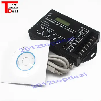 

HOT TC421 DC12-24V new WIFI connect time programmable controller with 5CH