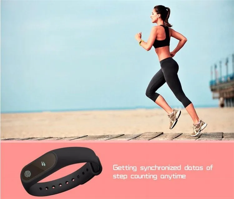 New M2 smart fashion sports watch fitness running tracker bracelet step blood pressure monitor with men and women children