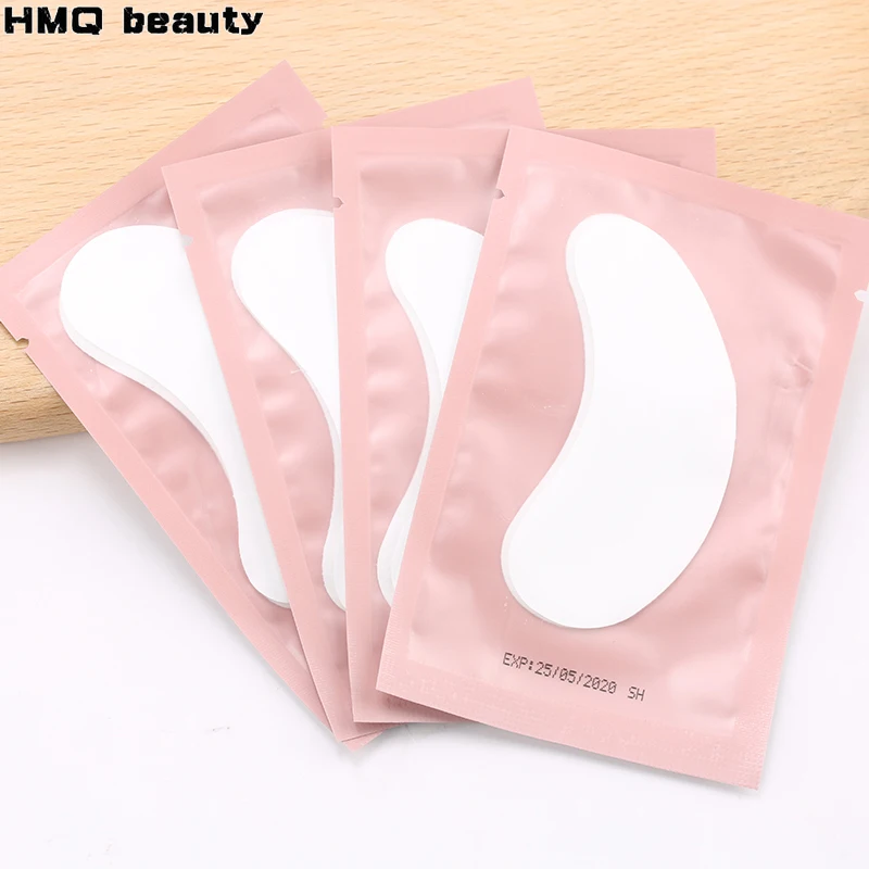 50/100pairs Eyelash Extension Paper Patches Under Eye Pads Lash Extension Paper Patches Eye Tips St