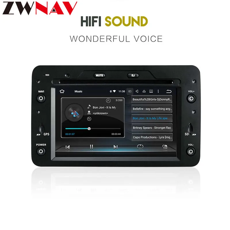 Top Octa core Android 8.0 Car DVD PLAYER For Alfa Romeo Spider Alfa Romeo 159 Brera 159 Sportwagon GPS navigation radio autostereo 11