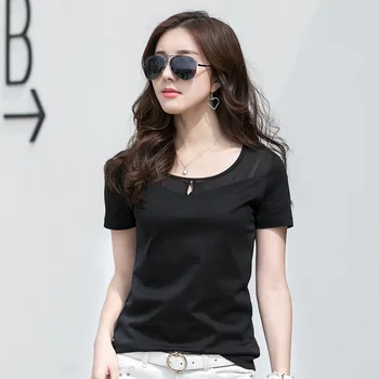 

Summer tops for women Chiffon t shirt women tshirt women t-shirt woman tee shirt femme top tees shirts O-Neck camisetas mujer