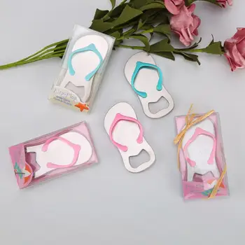 

Beach Wedding gifts Flip Flop bottle opener Wholesale wedding favors and gifts for guest Party favors LX6938