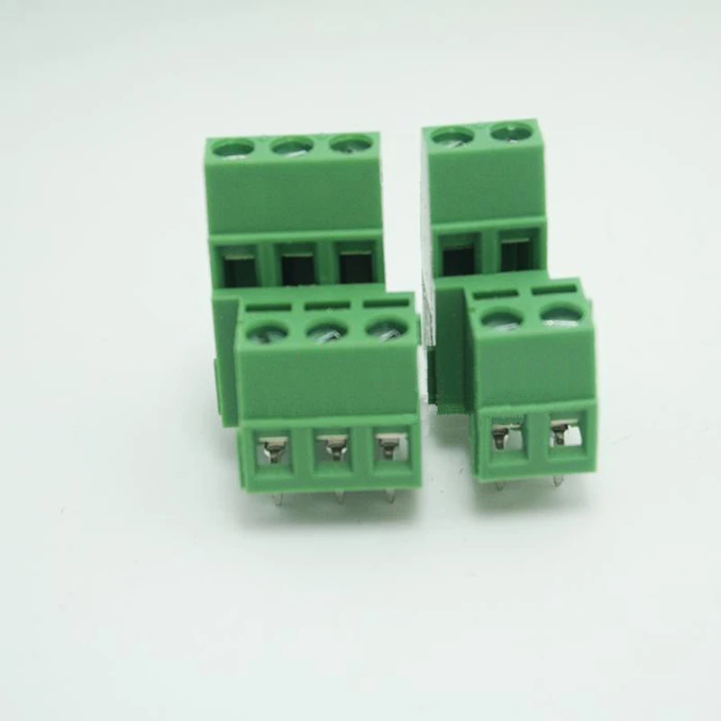 12 контактов 5 08 мм/0 2 &quotдвухрядный PCB винтовой клеммный блок соединитель 40