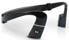 Discount! Black&white in stock! Bone Conduction 4.1 Bluetooth Stereo Headset S.Wear LF-18 Sports Wireless Headphones with mic PK pb2.0
