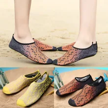 Для пары водный спортивный быстрый сухой открытый пляжный плавательный для серфинга пляжный носок обувь силиконовые шнурки эластичные мужские и женские легкие 01