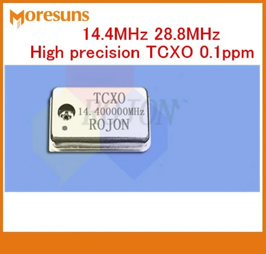 

Free Ship 5pcs/lot High precision crystal oscillator 14.4MHz 28.8MHz TCXO 0.1ppm