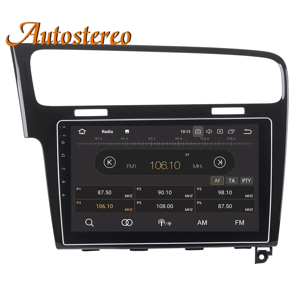 Excellent DSP Android 9 Car GPS Navigation No DVD Player For Volkswagen Golf 7 For VW GOLF7 2013+ car stereo radio tape recorder head unit 3
