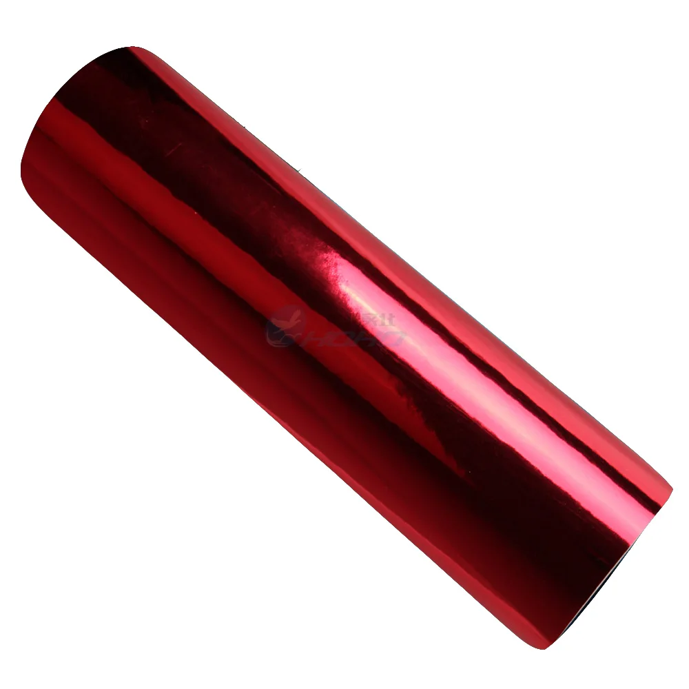 Buy Mirror red Chrome Vinyl Car Wrap With Air Free