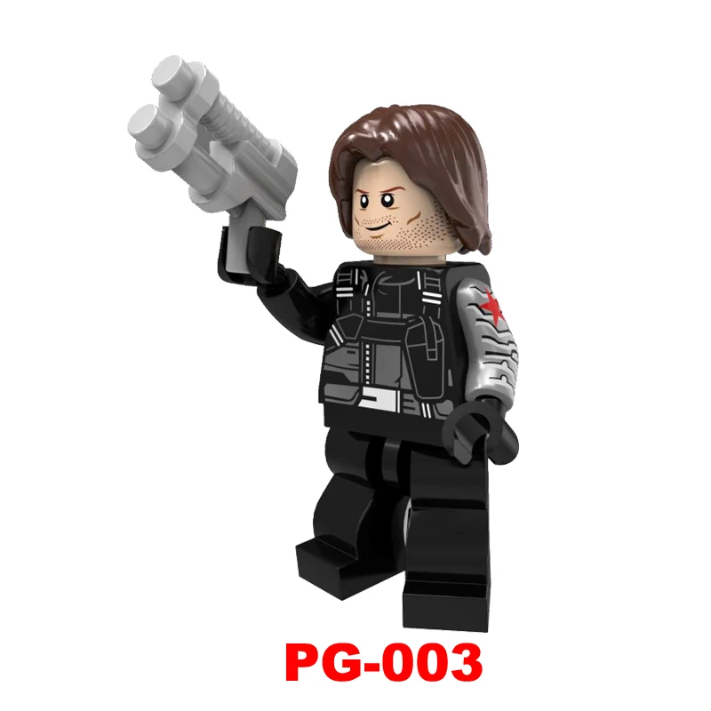 Одиночная продажа PG003 Бэтмен v Супермен Steven Rogers черный пантера зимний солдат