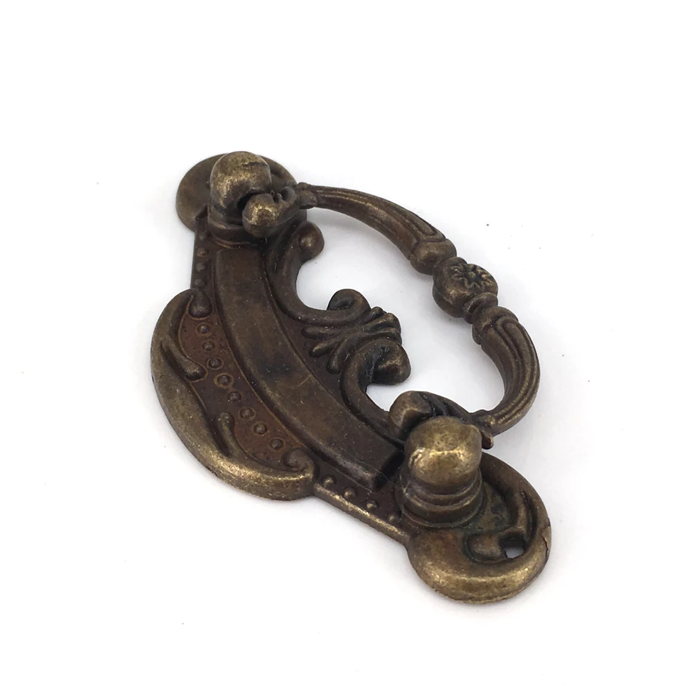 77*35MM Furniture Antique Drawer Knob Zinc Alloy Antique Bronze Vintage