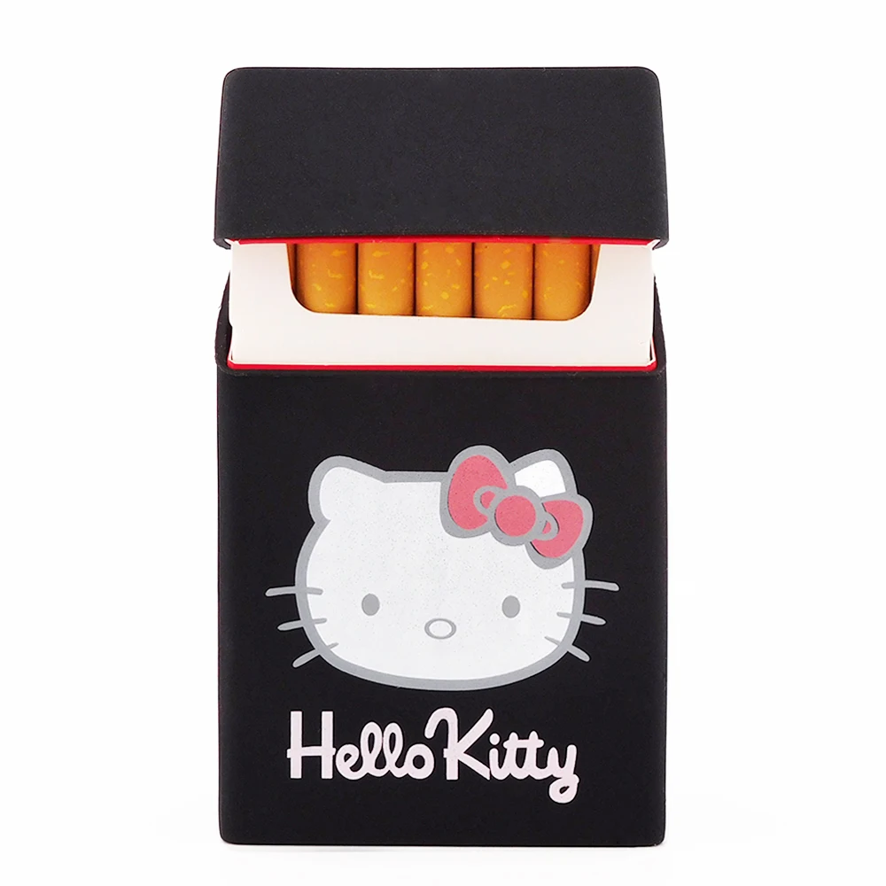 Lucu Hello Kitty Kasus Rokok Wanita Rokok Penutup Merah Muda