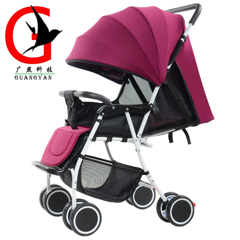 

New arrive baby stroller 3 in 1 Lightweight baby stroller baby carriage Newborn Infant Car HuaY-16B