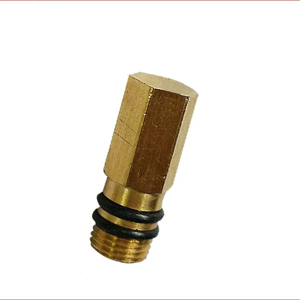 

Hot and cold faucet converted into a single cold water faucet accessories copper plug hose plugging head 1302