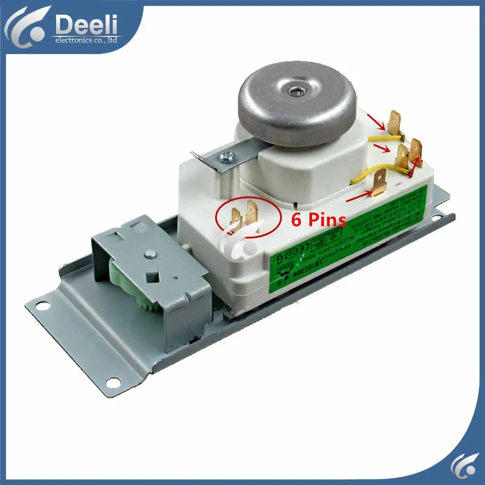 1 шт., аксессуары для микроволновой печи, вставной переключатель, таймер для микроволновой печи, 6 контактов, WLD35-1/S WLD35-2/S, хорошая работа
