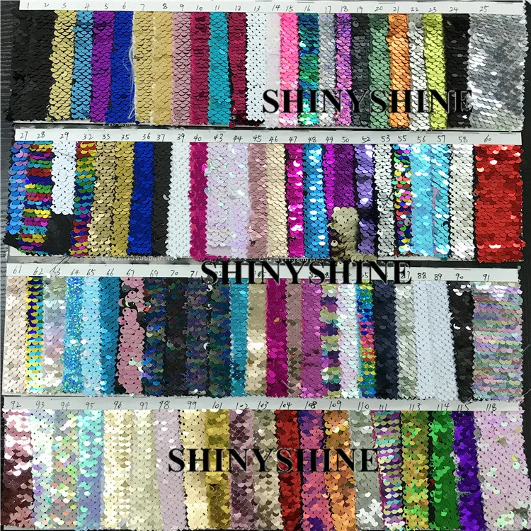 Mermaid Reversible Sequin Fabric  (8)