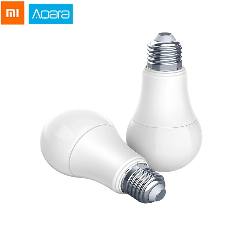 Aqara 9W E27 2700 K-6500 K 806lum умная Белая светодиодная лампа для работы с домашним набором и
