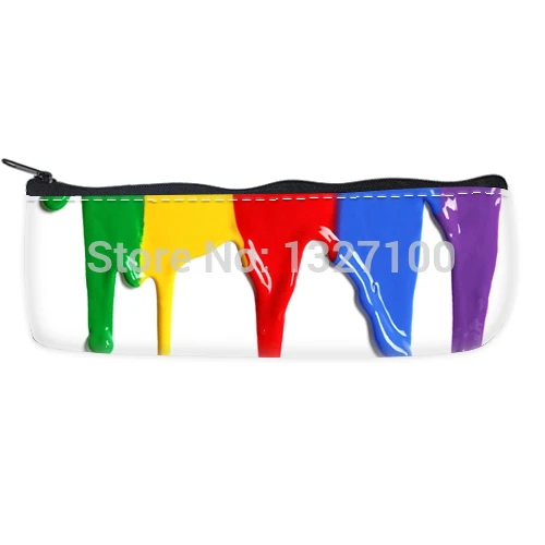 best gift Colorful paint Custom Pencil Case Bag fashion | Канцтовары для офиса и дома