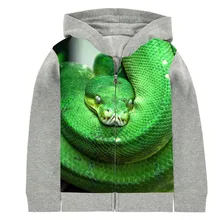 Куртка для маленьких мальчиков, пальто для девочек на весну-осень, брендовые модные детские пальто зеленого цвета со змеиным принтом, детская верхняя одежда