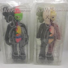 16 дюймов Originalfake KAWS рассекся компаньон рисунок с коробка из ПВХ с печатью мода упаковка