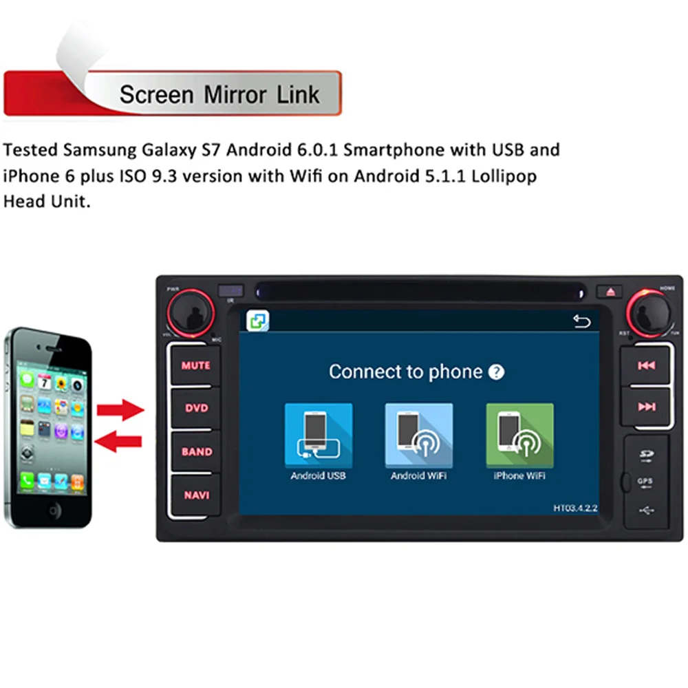 Flash Deal 6.2" Car DVD Player GPS Navigation Radio Audio For Toyota RAV4/FJ CRUISER/ALPHARD/Previa GL/HIACE/IELAS/Fortuner/INNOVA/Camry 3